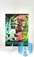 2021 Panini Illusions Emerald Green #60 Zach Wilson Rookie NY Jets